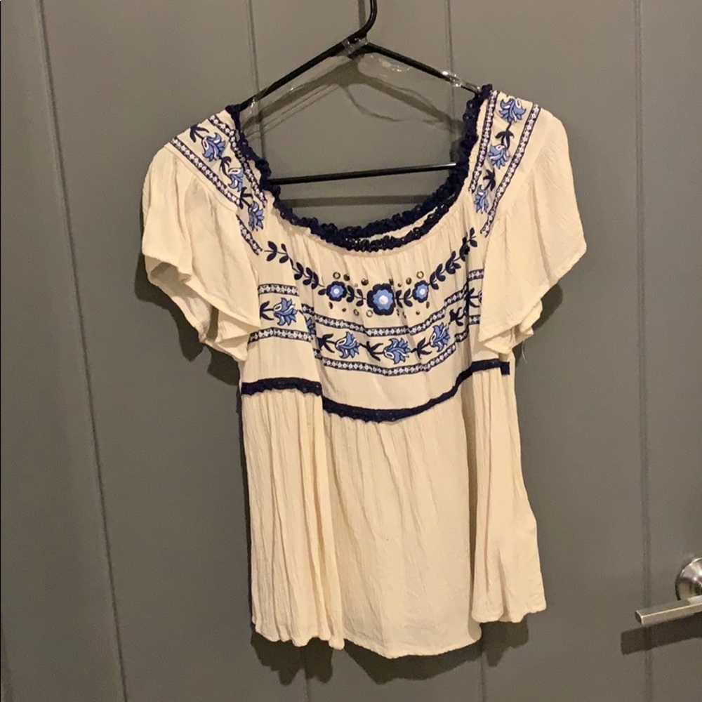 Off the shoulder top